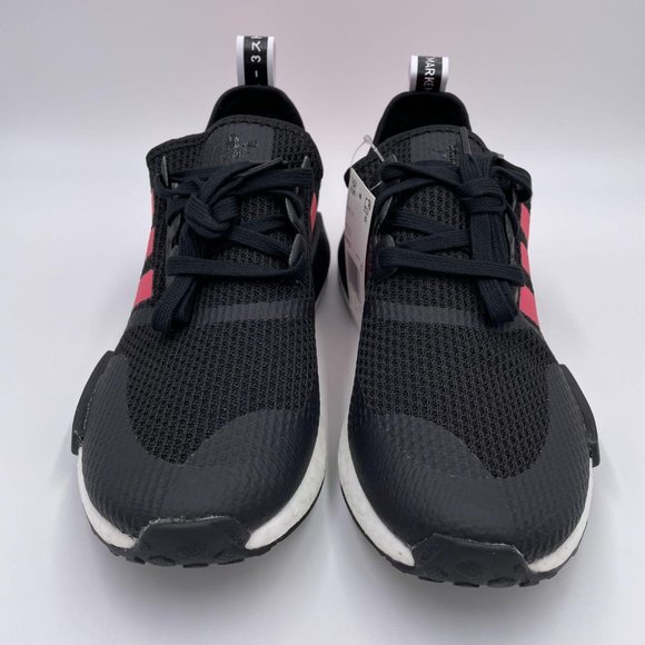 Adidas NMD R1 Black / Pink / White Mens Shoes - Picture 3 of 8